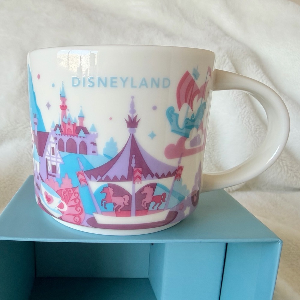Starbucks 'You Are Here Collection' Disneyland Fantasyland Mug -  New in Box - Picture 2 of 15
